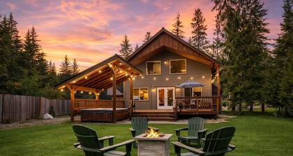 Paws In The Mountains 2 Bedroom Home by NW Comfy Cabins by RedAwning