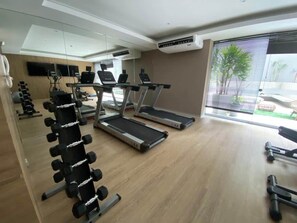 Fitness facility - w* | Superb 1BR with Balcony in Luxurious Building (Barranco)
