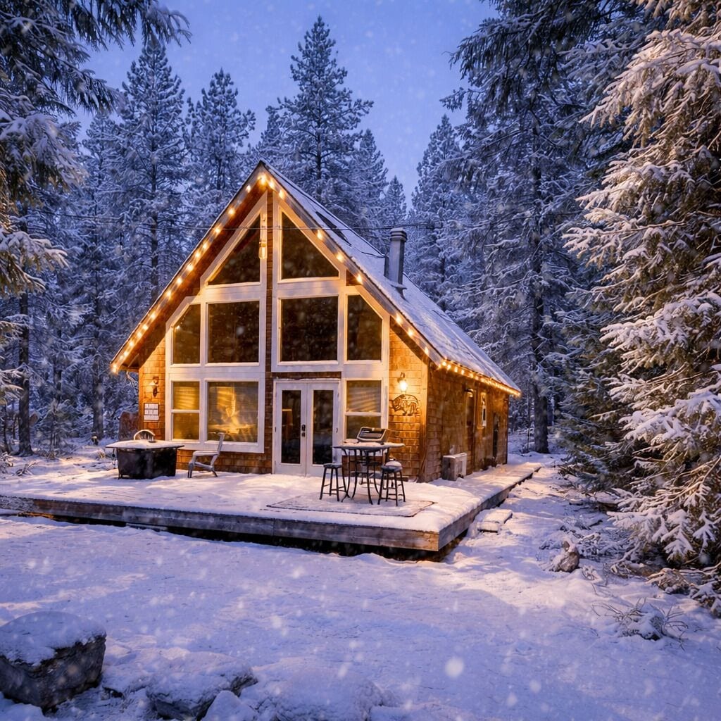 Ferienhütte, 2 Schlafzimmer | Aussenbereich