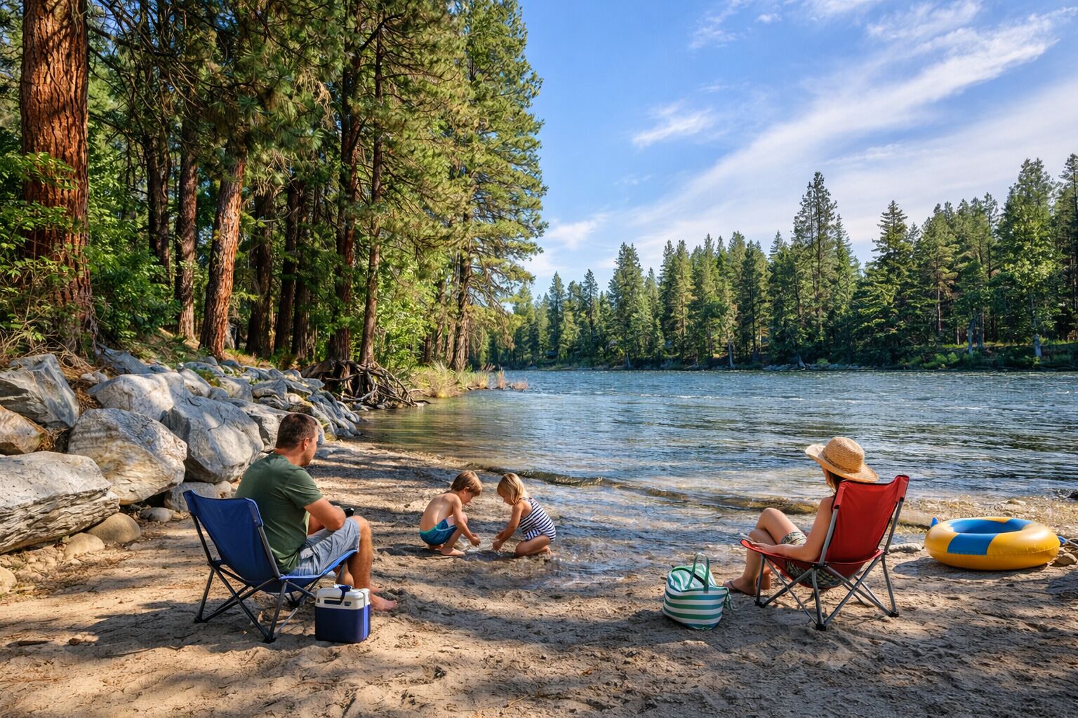 Ferienhütte, 2 Schlafzimmer | Strand