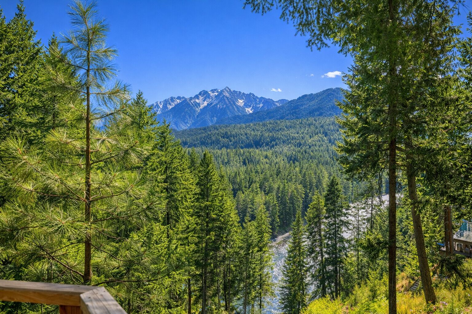 Chalet rustique, 1 chambre | Terrain de l’hébergement 