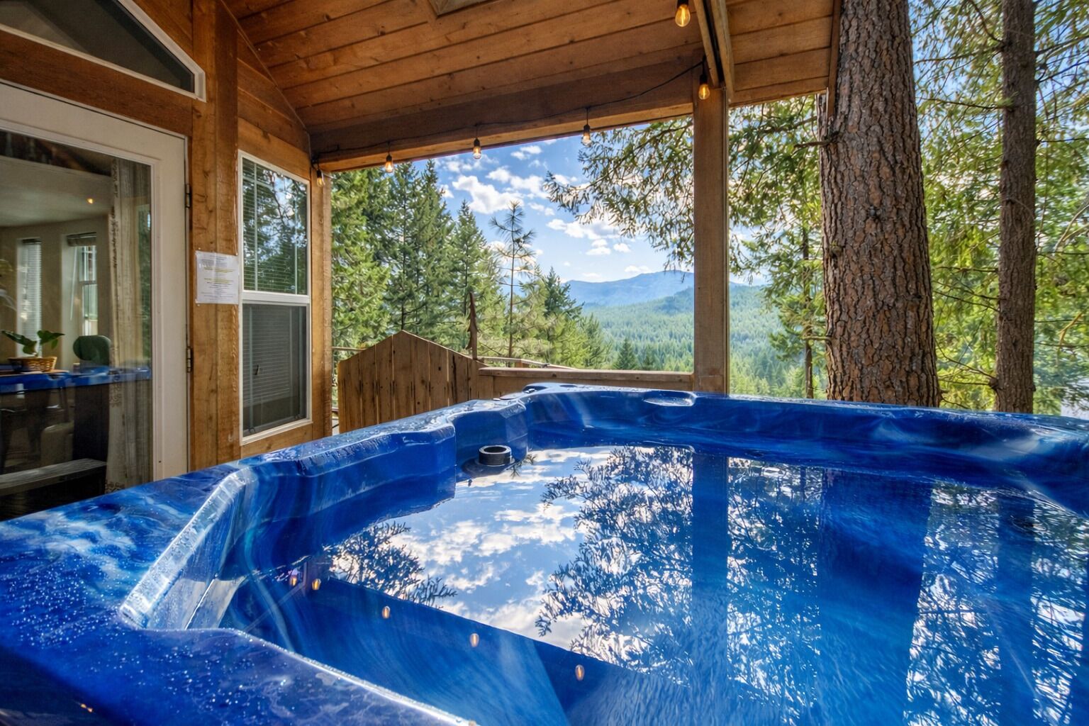 Hytte, 1 soverom | Utendørs boblebad