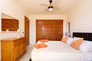 1 bedroom, travel crib, free WiFi, bed sheets