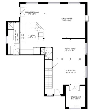 Casa, 4 camere da letto | Piantina