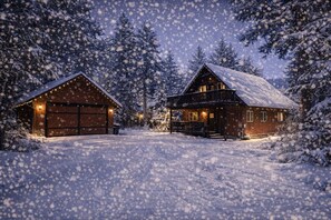 Cabin, 4 Bedrooms | Exterior - Otter Chalet On Fish Lake 4 Bedroom Home by NW Comfy Cabins by RedAwning (Leavenworth)