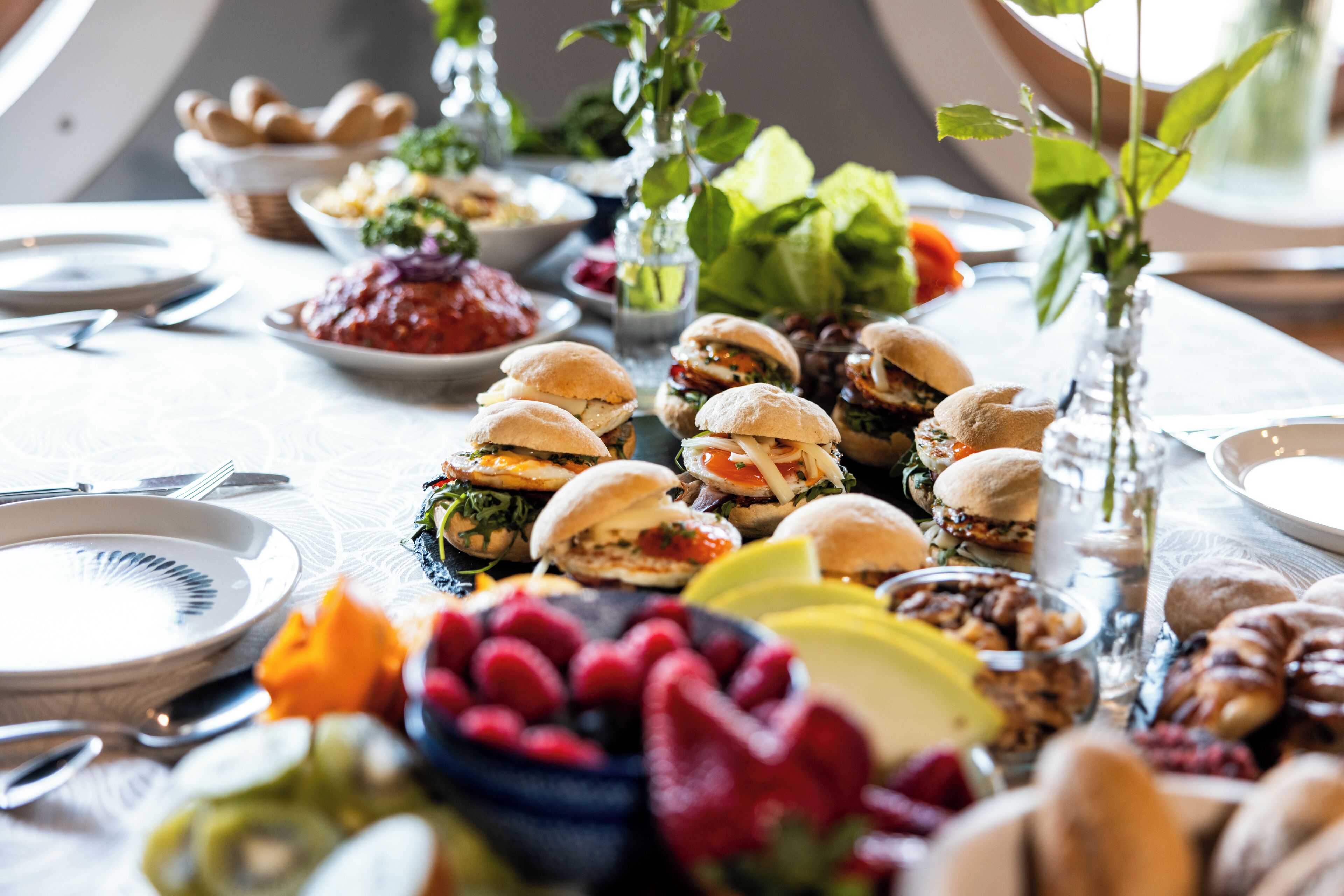 Desayuno bufé gratuito y diario