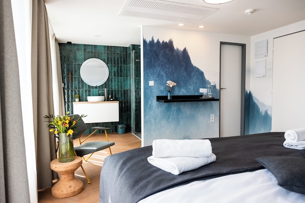 Deluxe Double Room | In-room safe, free WiFi, bed sheets