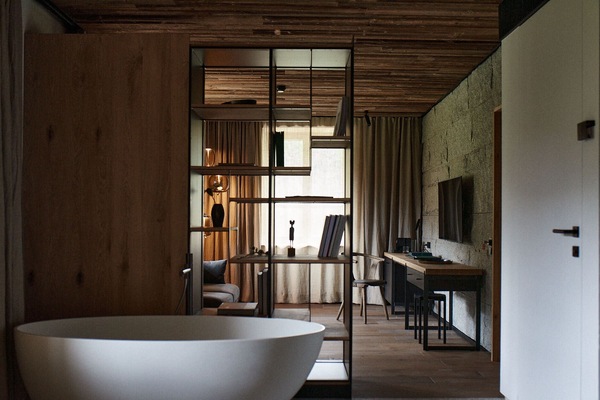 Apartament Granitowy typu Deluxe z widokiem na góry | Decoración individual, mobiliario individual, wifi gratis