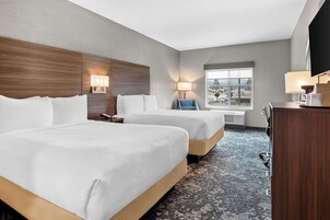 스탠다드룸, 퀸사이즈침대 2개, 금연 | 암막 커튼