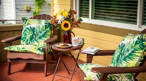 Terrace/patio - Two Couples, 2 Primary Suites, 1 BoHo GardenHouse (Pensacola)