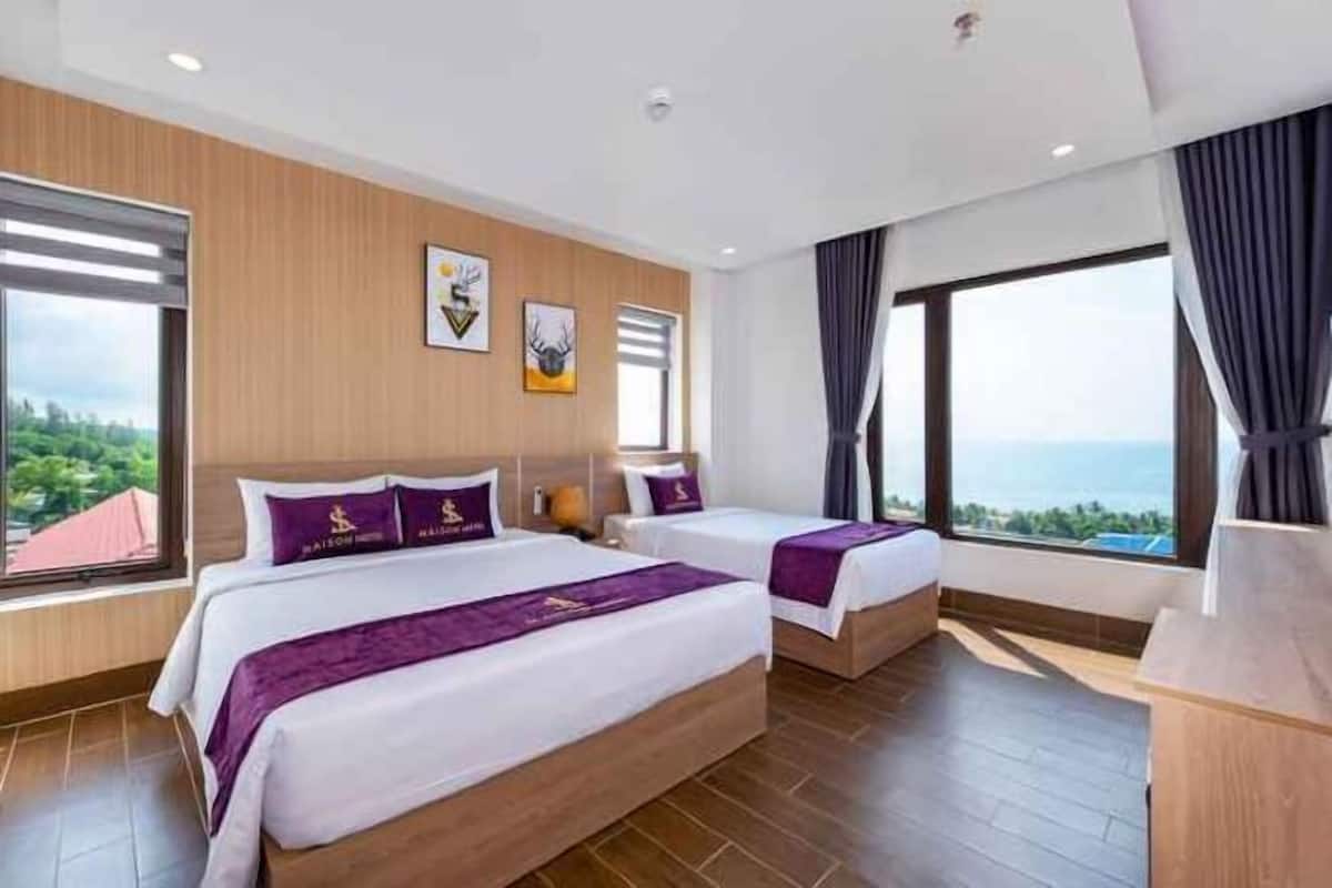 Minibar, blackout curtains, soundproofing, iron/ironing board