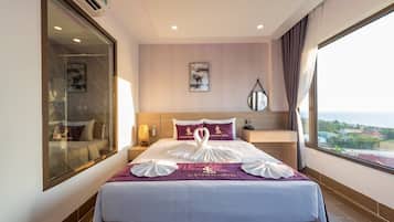 Deluxe Double Room, Ocean View | Beach/ocean view