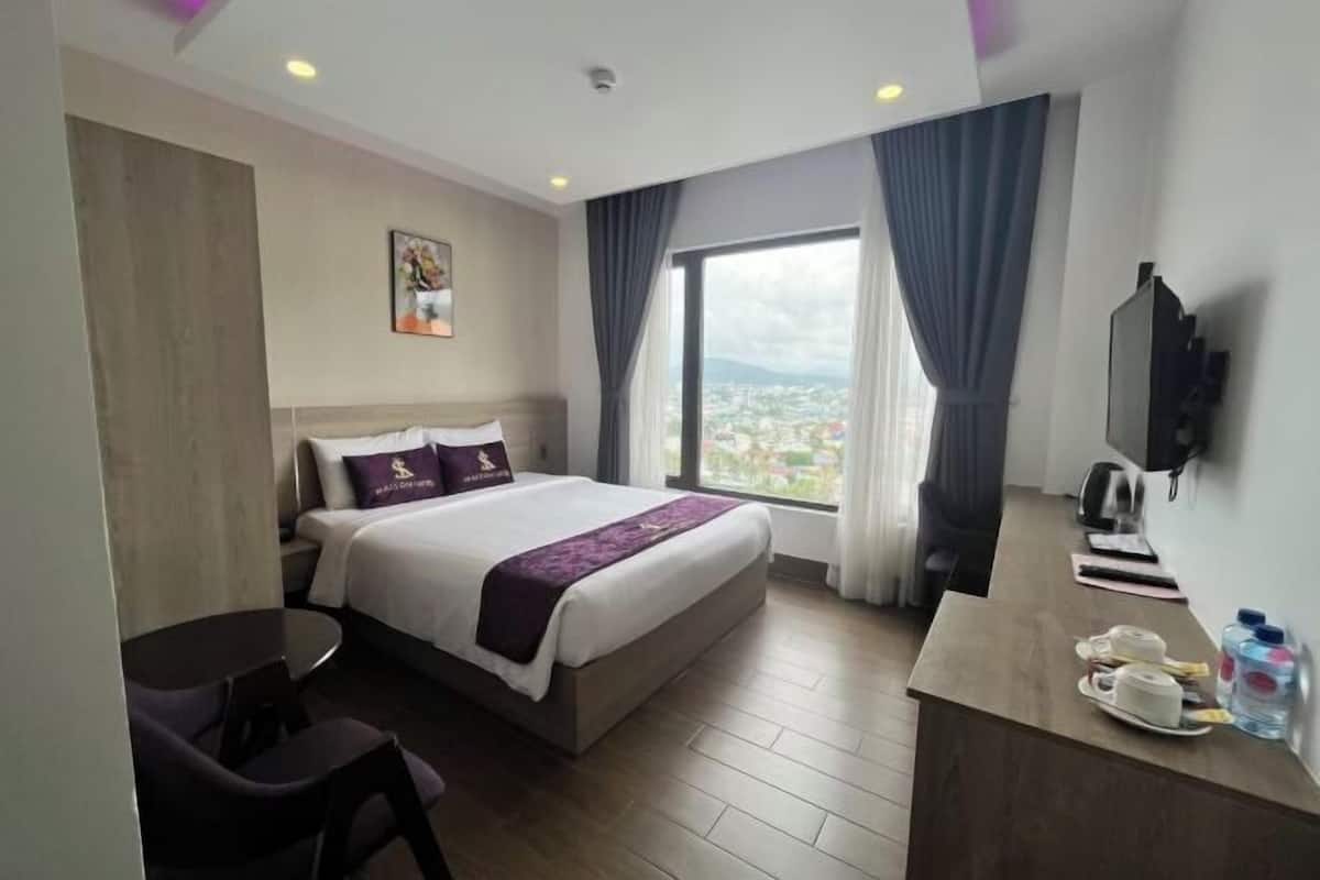 Minibar, blackout curtains, soundproofing, iron/ironing board