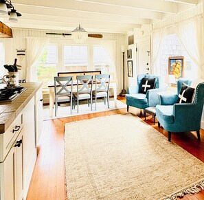 Interior - The Blue Door Beach Cottage: 4 BDRM/2 Bath/Large Yard, Dog Friendly (Gearhart)