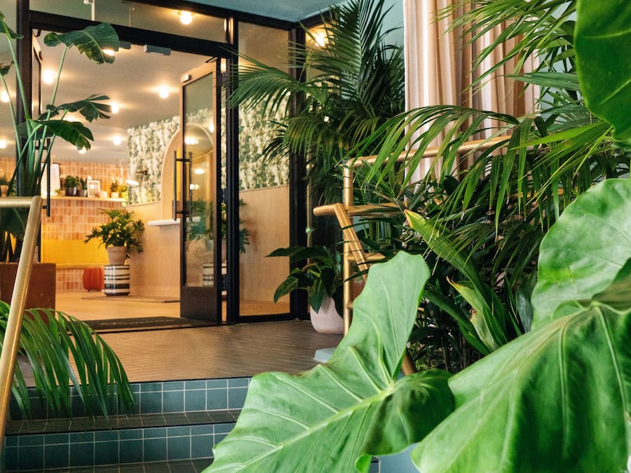 Entrada da propriedade