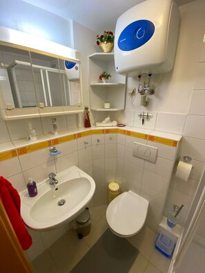 Hair dryer, towels, toilet paper - Ferienwohnung Greiz W2 (Greiz)