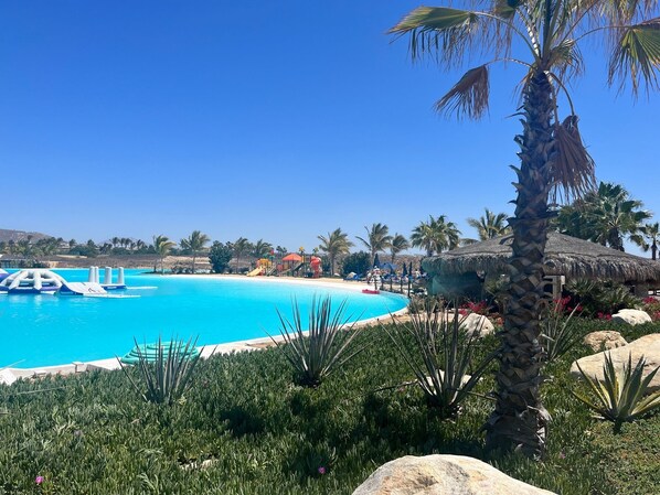 Una piscina climatizada