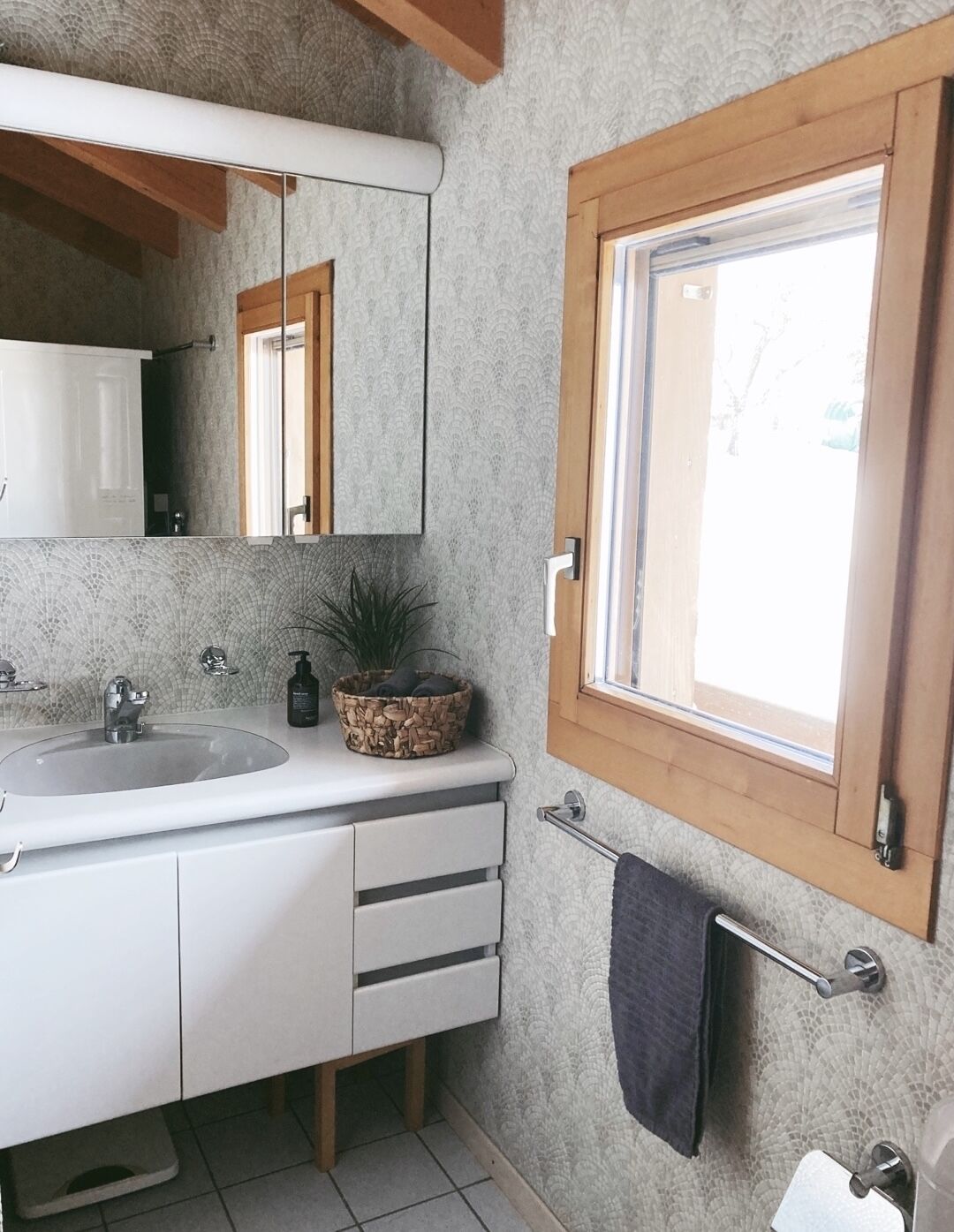 Dutxa, assecador de cabells, tovalloles i sabó 