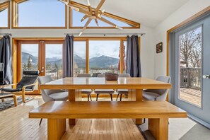Dining - Family Matters | Private Hot Tub | Fenced Backyard (Invermere)