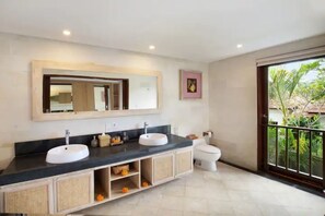Shower, hair dryer