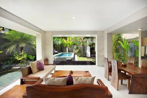 Outdoor dining - UB2006- 2 Bedroom Villa in Ubud (Bali)