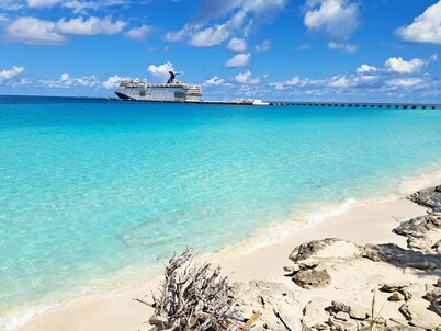 Steps from beach and infinity pool, Golf Cart Optional