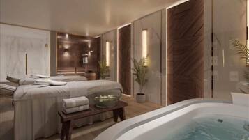 Sauna, steam room