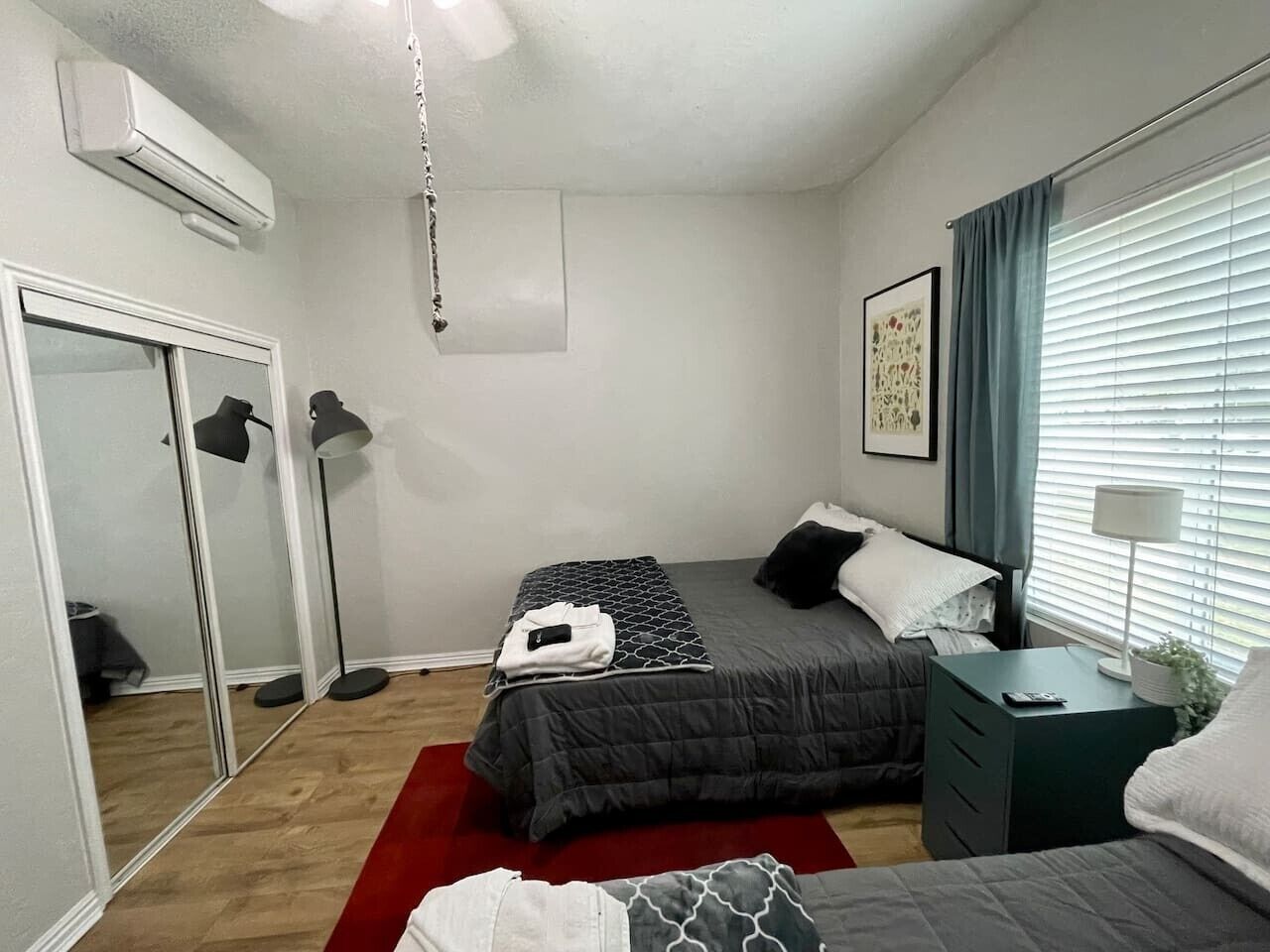Desk, iron/ironing board, travel crib, free WiFi