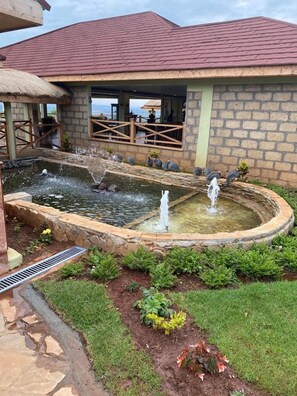 Fassade der Unterkunft