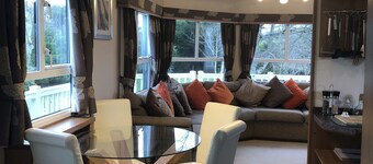 South facing chalet overlooking the mountains and sea