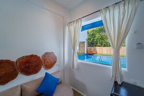 Deluxe Double Room, Patio, Pool View | View from room - Conch Resort-Luxury Private Pool Suites (Vanur)