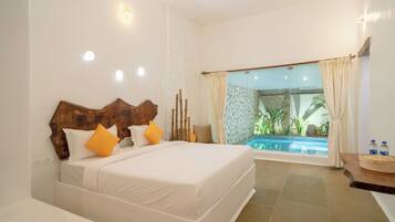 Luxury Studio Suite | Egyptian cotton sheets, premium bedding, memory foam beds