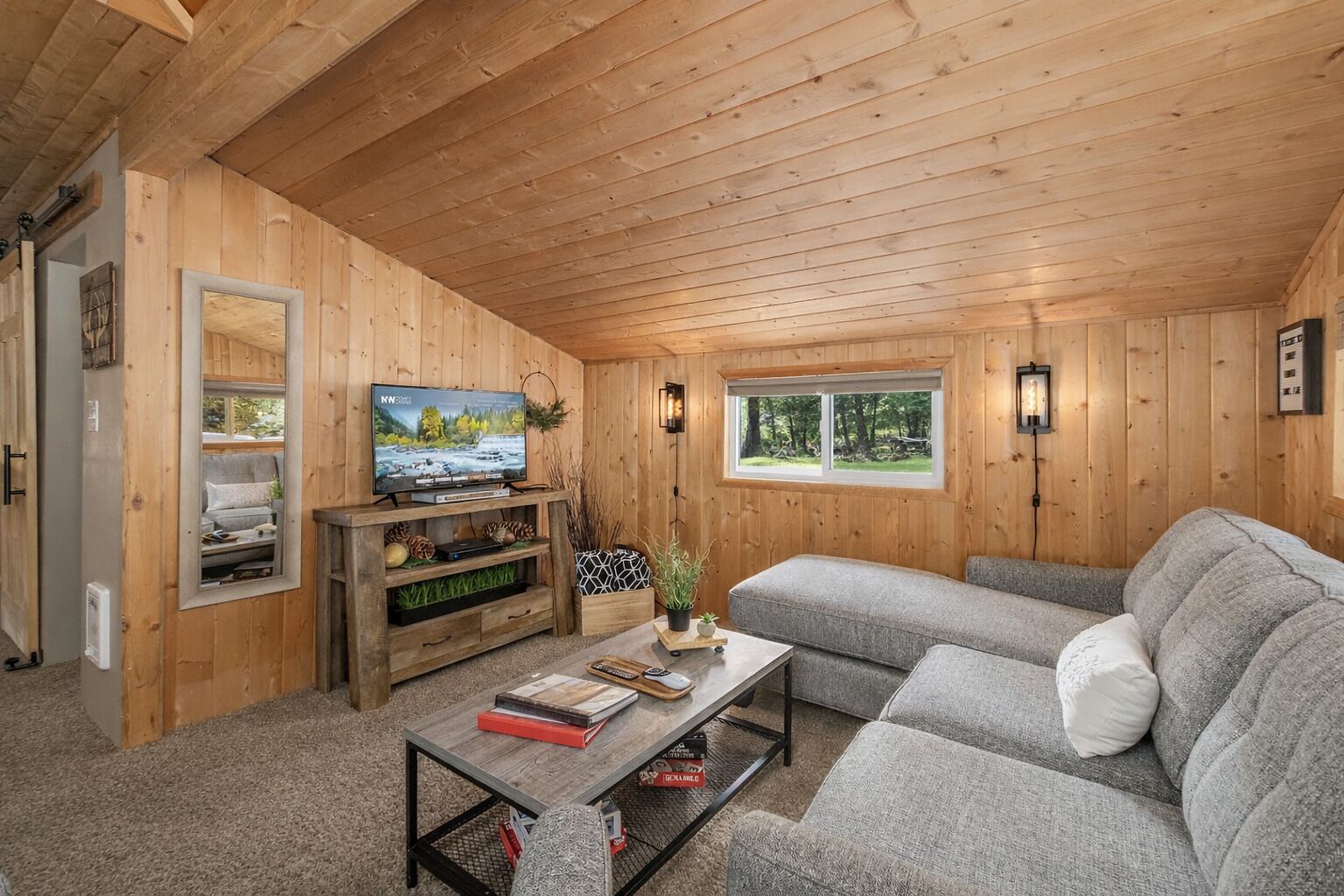 Ferienhütte, 1 Schlafzimmer | Wohnbereich