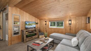 FerienhĂŒtte, 1 Schlafzimmer | Wohnbereich