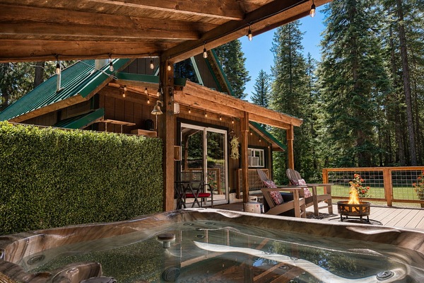Cabin, 1 Bedroom | Terrace/patio
