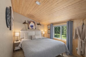 Ferienhütte, 1 Schlafzimmer | 1 Schlafzimmer, Bügeleisen/Bügelbrett, kostenloses WLAN
