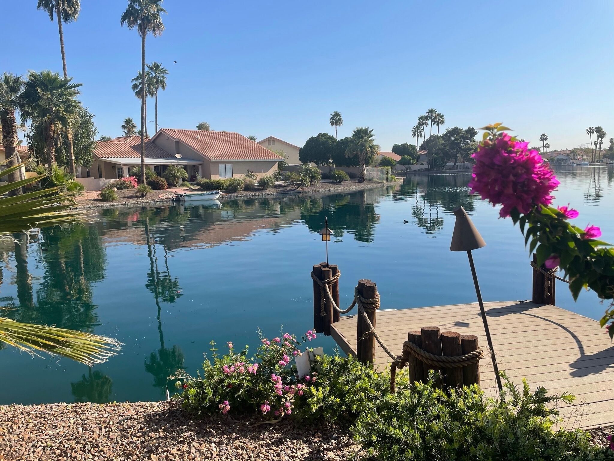 Alberca al aire libre 