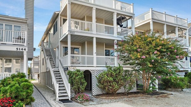 Exterior - Fri-Fri available! South End Gem! 1 Block to Beach, Walk to Shops & Playground. (Ocean City)