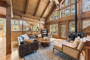 Smart TV, fireplace, offices