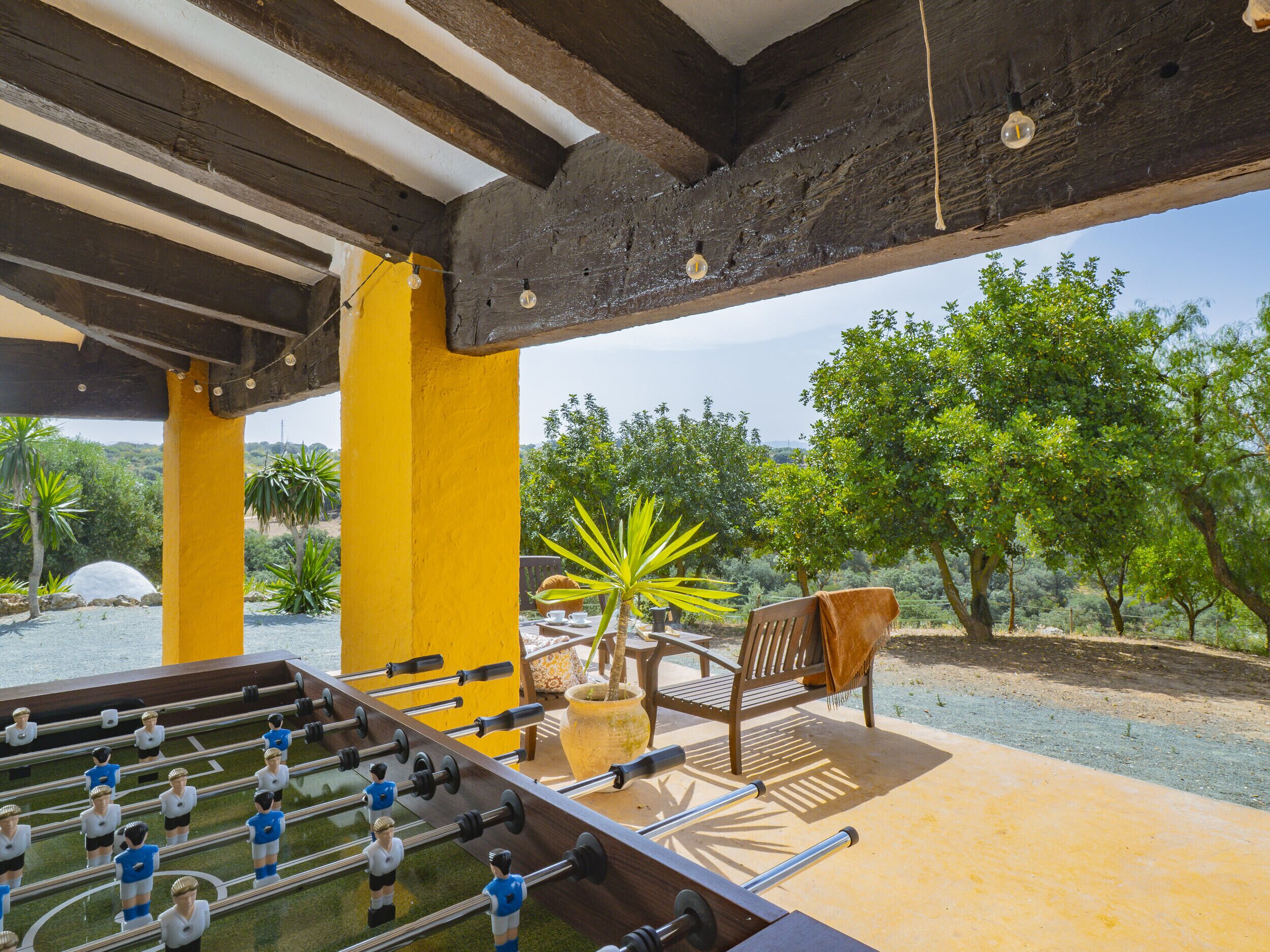 Enceinte de l’hébergement