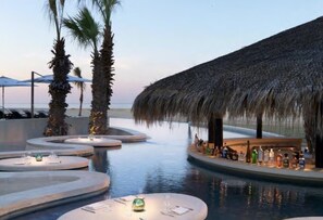 Outdoor pool - LUXURY STUDIO 5 🎖️, A PARADISIAC PLACE, IN FRONT OF THE SEA  (Cabo San Lucas)