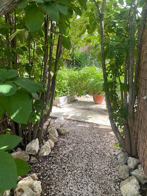 Property grounds - Atmospheric, completely private, central located villa. (Grote Berg)