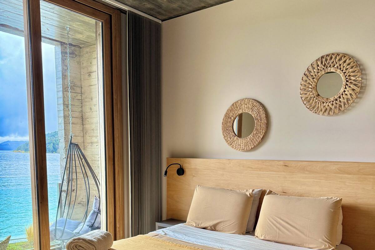 Design Apartment (Tierra 3) | 1 phòng ngủ, chăn bông, két bảo mật tại phòng, bàn