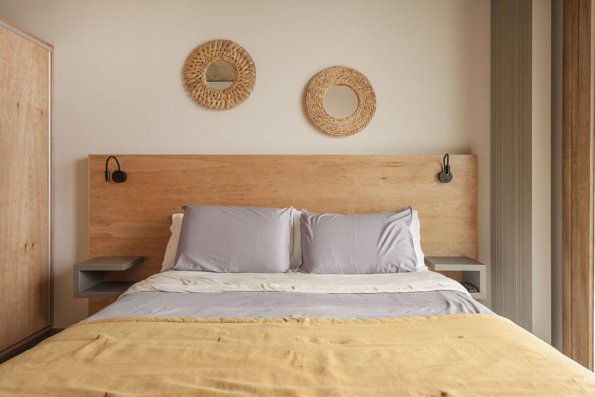 1 phòng ngủ, chăn bông, két bảo mật tại phòng, bàn