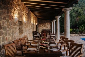Restaurante al aire libre