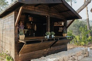 Enceinte de l’hébergement