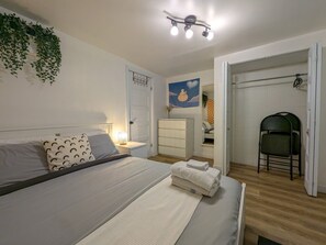 2 soveværelser, strygejern/strygebræt, weekendseng, sengetøj