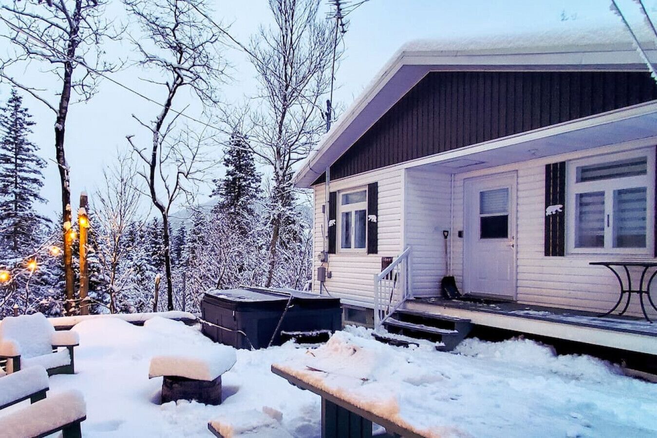 Overnattingsstedets uteområder