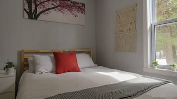 2 habitaciones y ropa de cama