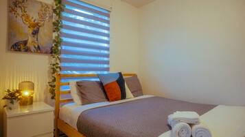 2 habitaciones, wifi gratis y ropa de cama